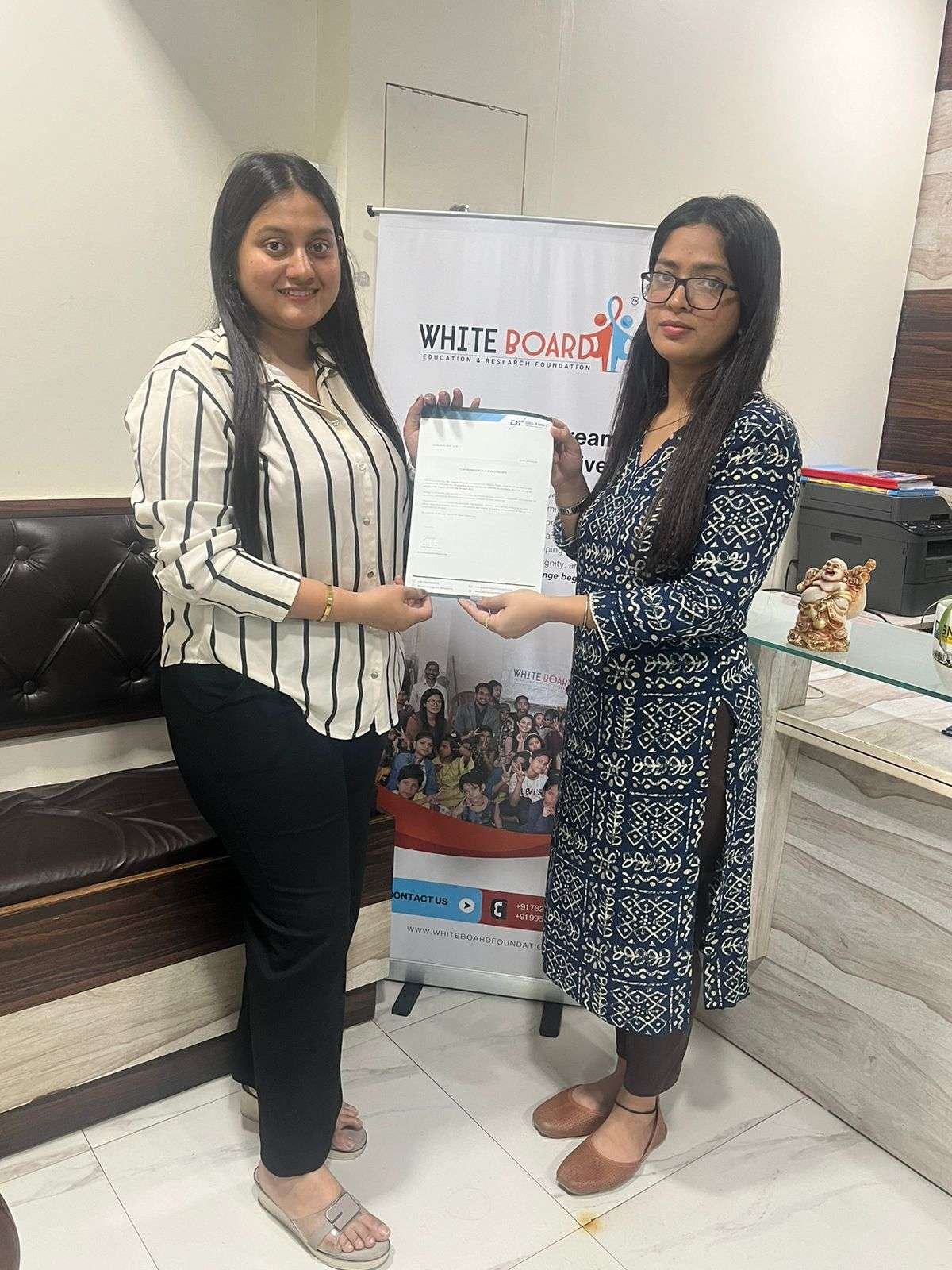 Certificate presentation